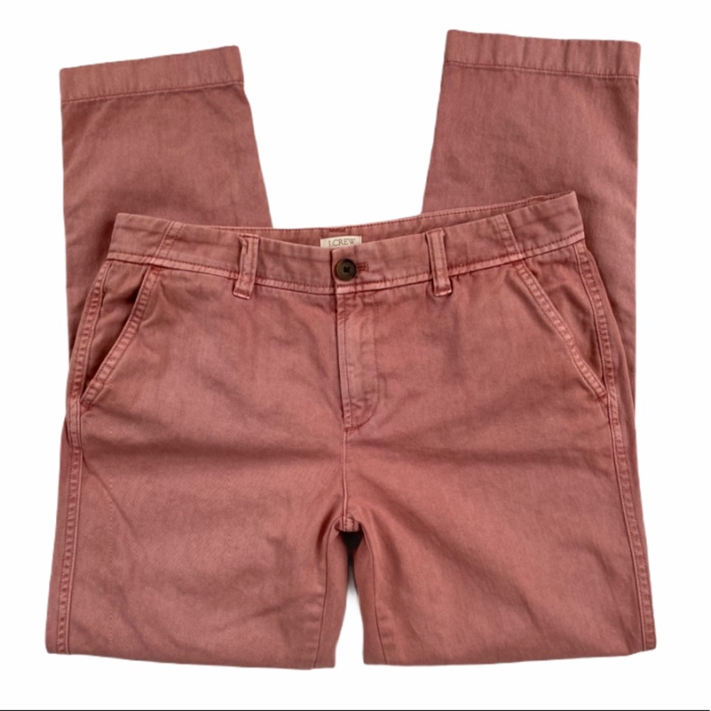 J. CREW • Sunwashed Slim Chino Pants • Sz 2